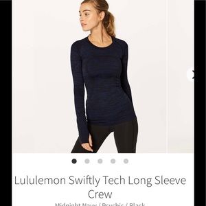 Lululemon Swiftly Tech Long Sleeve